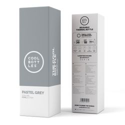 Botella Termo Pastel Grey 750 ml Cool Bottle Alta Calidad