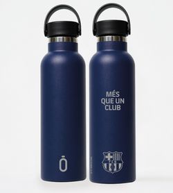 Garrafa térmica Runbott Barça Mes que un Club 600 ml Azul marinho
