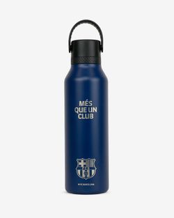 Bottiglia termica Runbott Barça Mes que un Club 600 ml Blu Navy