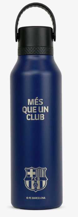 Bottiglia termica Runbott Barça Mes que un Club 600 ml Blu Navy