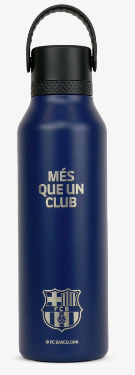 Bottiglia termica Runbott Barça Mes que un Club 600 ml Blu Navy