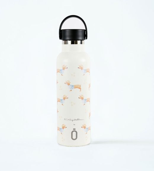 Termoflaske til cani Runbott La Tortguita Blanca 600 ml