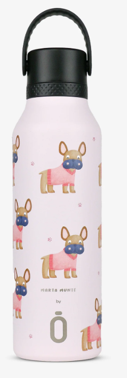 Botella Termo Runbott Mii 600Ml Marta Munte Bulldog