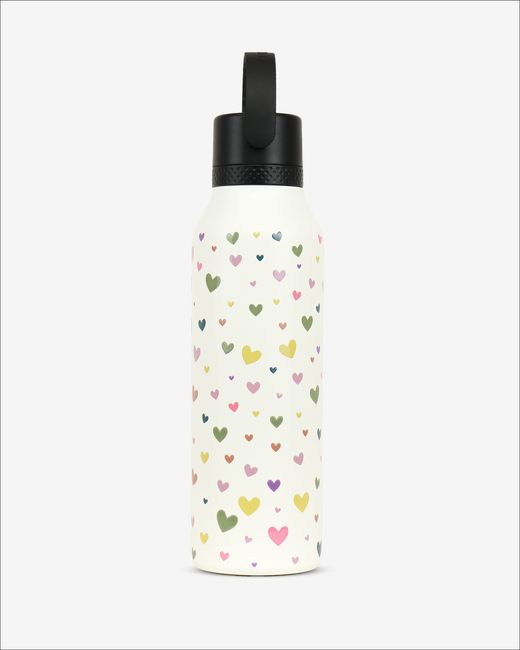 Botella Termo Runbott Original Mii Confeti Corazones 600Ml Nata
