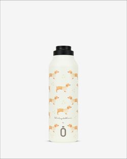 Botella Termo Runbott Original Mii La Tortuguita Blanca Daisy Teckel 600Ml