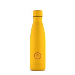 Botella Termo Vivid Amarillo 500 ml Cool Bottle Alta Calidad