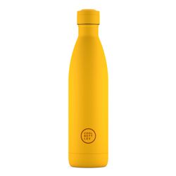 Botella Termo Vivid Amarillo 750 ml Cool Bottle Alta Calidad