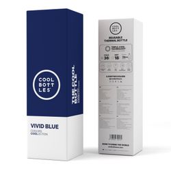 Botella Termo Vivid Azul 750 ml Cool Bottle Alta Calidad