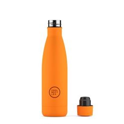 Botella Termo Vivid Naranja 500 ml Cool Bottle Alta Calidad