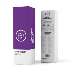 Botella Termo Vivid Violeta 500 ml Cool Bottle Alta Calidad