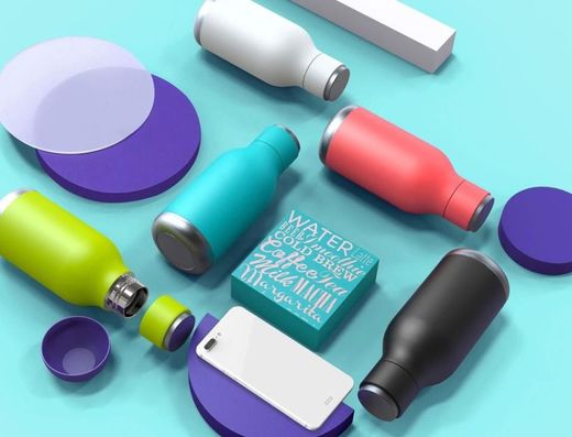 Butelka Urban 470ml - biała asobu