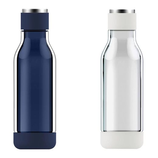 Indre fredsglasflaske 500 ml - blå asobu