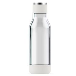 Γυάλινο μπουκάλι ειρήνης 500ml - διαφανές asobu