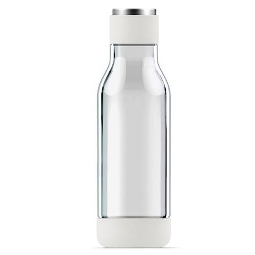 Γυάλινο μπουκάλι ειρήνης 500ml - διαφανές asobu