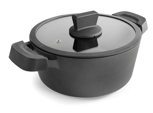 Støbt aluminiumsgryde D 28 Titanium Pro Lacor