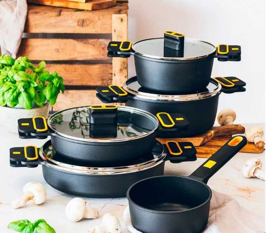 Cacerola Baja 24Cm Daily Pro Bra Alta Calidad