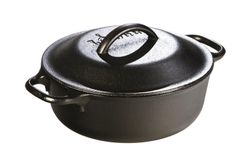 Cacerola hierro fundido con tapa 0.950l 21cm lodge