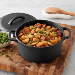 Cast iron saucepan with lid 0.950l 21cm lodge
