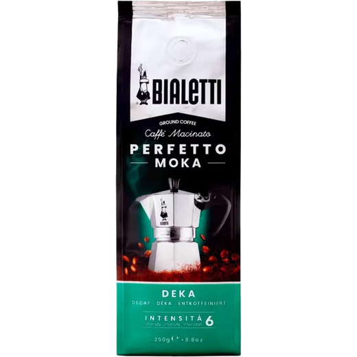 Bialetti Perfetto Mocha Café Moído Descafeinado 250 gr