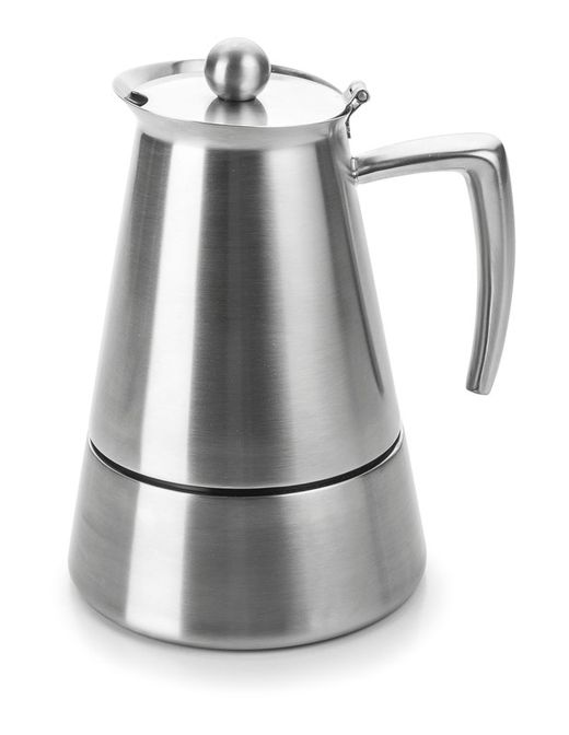Cafeteira Express HyperLuxe Inox 6 xícaras Lacor Indução