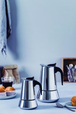 Caffettiera in Acciaio Inox 18/10 6 Tazze Lacor Induzione