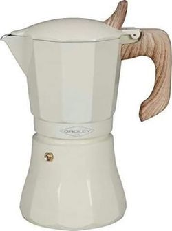 Caffettiera a induzione Oroley con crema 12 tazze Petra
