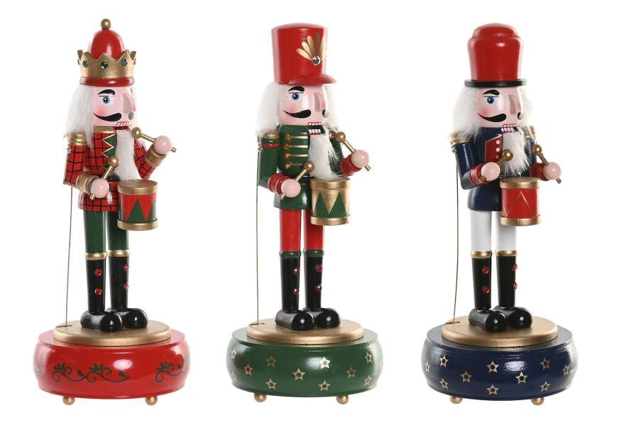 Caja Musical Madera Cascanueces