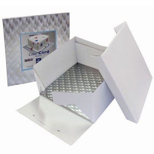 Pudełko na ciasto z grubą blachą 12 mm pme 30x30x15 cm