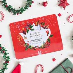 Caja Té Metálica English Tea Shop Edicion Navidad Verde 36 Bolsitas