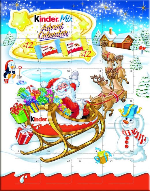 Calendario Adviento Kinder 135 grs