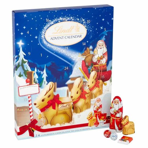 Lindt choklad adventskalender 160 gr