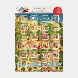 Calendrier de l'Avent Chocolat Simon Coll 120g Noël Enfants