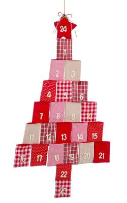 Textile Christmas advent calendar