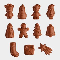 Calendario Adviento Chocolate Simon Coll 3D 216g