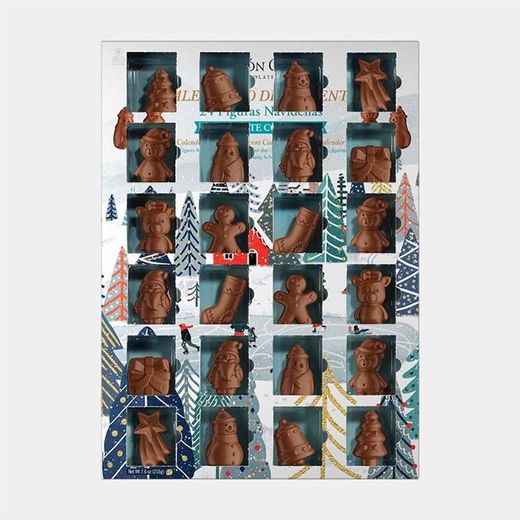 Calendario Adviento Chocolate Simon Coll 3D 216g