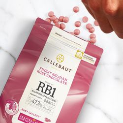 Callets chocolate ruby 400 grs callebaut
