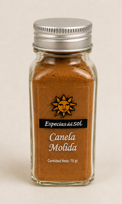Canela Molida Especias del Sol 70 grs