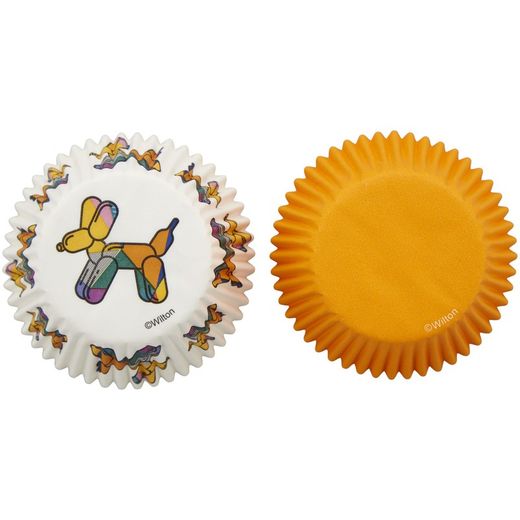 Capsule cupcake ballon chien 75 unités wilton
