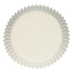 Cápsula de cupcake branco 48 unidades de funcakes