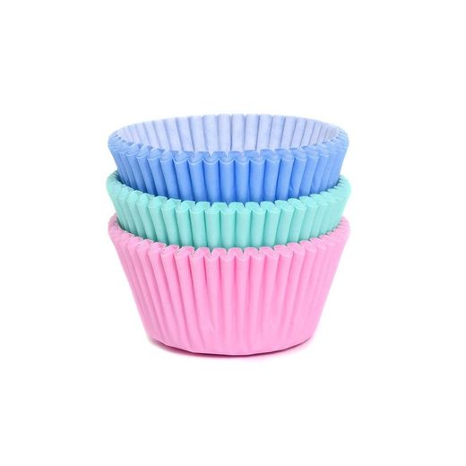 Capsula per cupcake color pastello House of Marie 75 unità