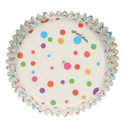 Confetti cupcake capsule 48 unités funcakes