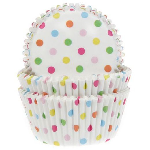 Capsule cupcake coriandoli 50 unità house of marie