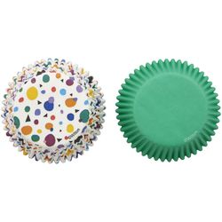 Capsule cupcake points triangle 75 unités wilton
