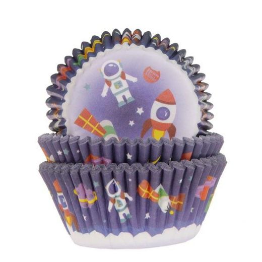 Capsule per cupcake spaziali da 50 unità House of Marie