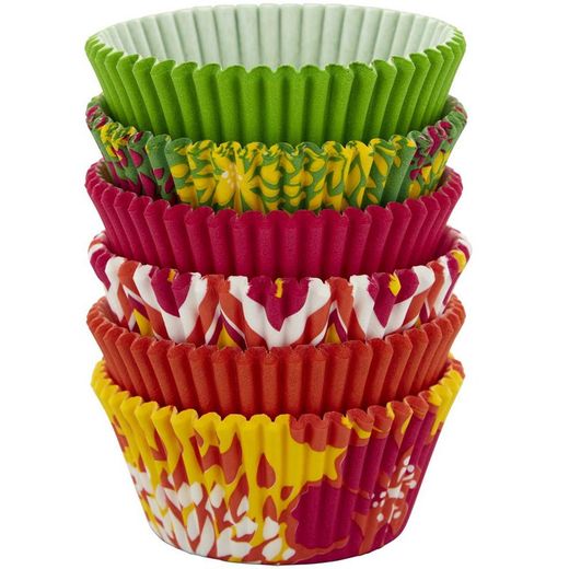 Capsule cupcake floral néon Wilton 150 unités