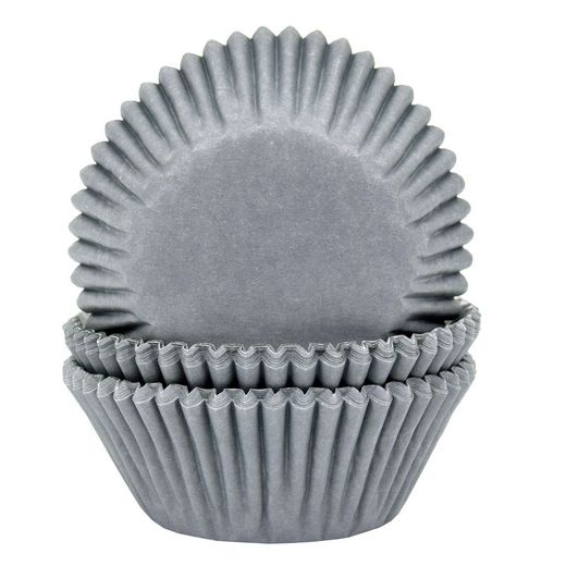 Capsula per cupcake grigia House of Marie 50 unità