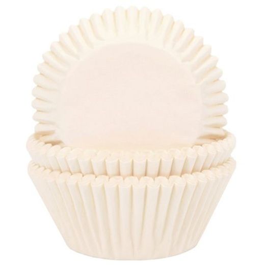 Capsule cupcake ivory 50 units house of marie