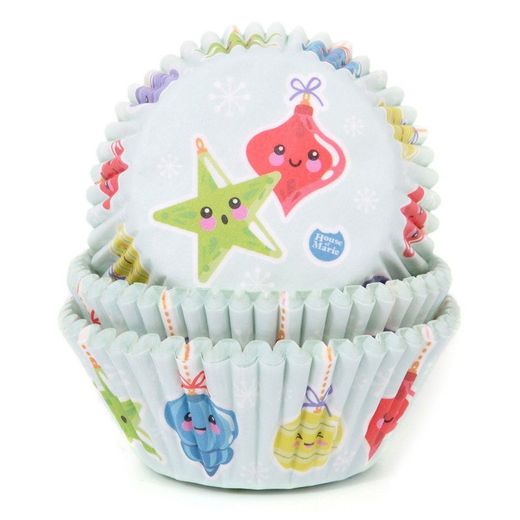 Jul cupcake kapsel 50 enheter house of marie