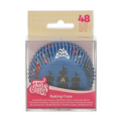 Cápsula cupcake piratas 48 uds funcakes
