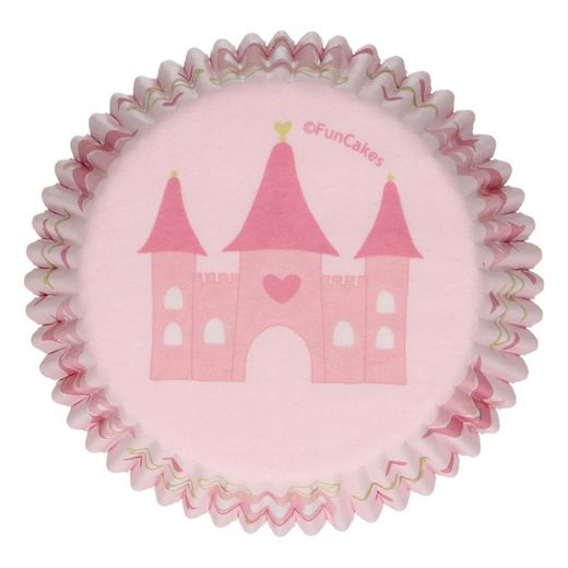 Capsule cupcake princesses 48 unités funcakes